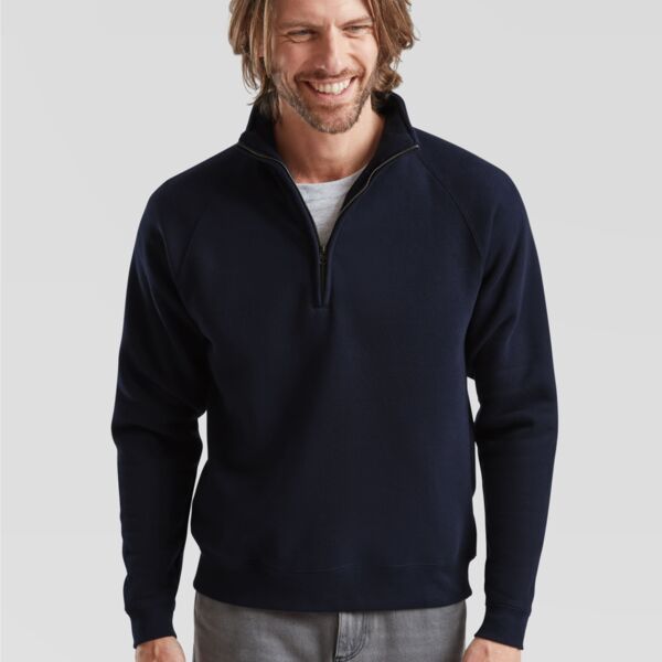 Men's Premium Zip Neck Sweat Thumbnail