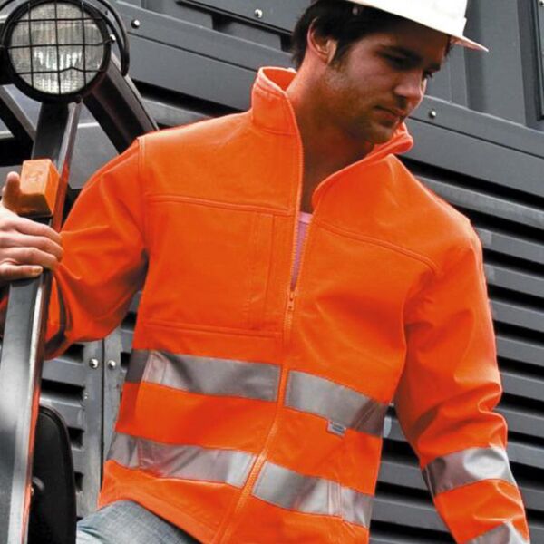 Hi-Vis Soft Shell Jacket Thumbnail