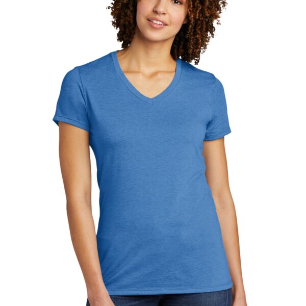 Christmas 2020 Women's Tri Blend V Neck Tee Thumbnail