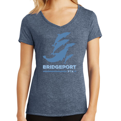 Bridgeport PTA V-Neck - Ladies Thumbnail