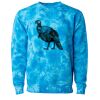 Unisex Midweight Tie-Dyed Crewneck Sweatshirt Thumbnail