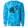 Unisex Midweight Tie-Dyed Crewneck Sweatshirt Thumbnail