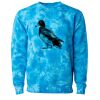 Unisex Midweight Tie-Dyed Crewneck Sweatshirt Thumbnail