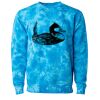 Unisex Midweight Tie-Dyed Crewneck Sweatshirt Thumbnail