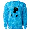 Unisex Midweight Tie-Dyed Crewneck Sweatshirt Thumbnail