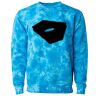 Unisex Midweight Tie-Dyed Crewneck Sweatshirt Thumbnail
