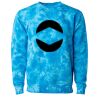Unisex Midweight Tie-Dyed Crewneck Sweatshirt Thumbnail
