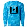 Unisex Midweight Tie-Dyed Crewneck Sweatshirt Thumbnail