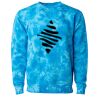 Unisex Midweight Tie-Dyed Crewneck Sweatshirt Thumbnail