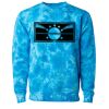 Unisex Midweight Tie-Dyed Crewneck Sweatshirt Thumbnail