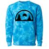 Unisex Midweight Tie-Dyed Crewneck Sweatshirt Thumbnail