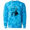 Unisex Midweight Tie-Dyed Crewneck Sweatshirt Thumbnail