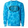 Unisex Midweight Tie-Dyed Crewneck Sweatshirt Thumbnail