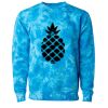 Unisex Midweight Tie-Dyed Crewneck Sweatshirt Thumbnail