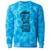 Unisex Midweight Tie-Dyed Crewneck Sweatshirt Thumbnail