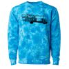 Unisex Midweight Tie-Dyed Crewneck Sweatshirt Thumbnail