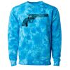 Unisex Midweight Tie-Dyed Crewneck Sweatshirt Thumbnail
