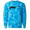 Unisex Midweight Tie-Dyed Crewneck Sweatshirt Thumbnail