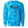 Unisex Midweight Tie-Dyed Crewneck Sweatshirt Thumbnail