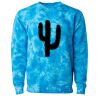 Unisex Midweight Tie-Dyed Crewneck Sweatshirt Thumbnail
