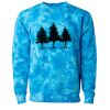 Unisex Midweight Tie-Dyed Crewneck Sweatshirt Thumbnail