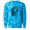 Unisex Midweight Tie-Dyed Crewneck Sweatshirt Thumbnail