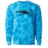 Unisex Midweight Tie-Dyed Crewneck Sweatshirt Thumbnail