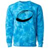 Unisex Midweight Tie-Dyed Crewneck Sweatshirt Thumbnail