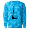 Unisex Midweight Tie-Dyed Crewneck Sweatshirt Thumbnail