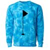 Unisex Midweight Tie-Dyed Crewneck Sweatshirt Thumbnail