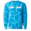 Unisex Midweight Tie-Dyed Crewneck Sweatshirt Thumbnail