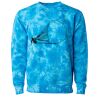 Unisex Midweight Tie-Dyed Crewneck Sweatshirt Thumbnail