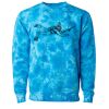 Unisex Midweight Tie-Dyed Crewneck Sweatshirt Thumbnail