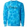 Unisex Midweight Tie-Dyed Crewneck Sweatshirt Thumbnail