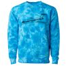 Unisex Midweight Tie-Dyed Crewneck Sweatshirt Thumbnail
