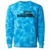 Unisex Midweight Tie-Dyed Crewneck Sweatshirt Thumbnail