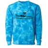 Unisex Midweight Tie-Dyed Crewneck Sweatshirt Thumbnail
