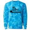 Unisex Midweight Tie-Dyed Crewneck Sweatshirt Thumbnail