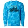 Unisex Midweight Tie-Dyed Crewneck Sweatshirt Thumbnail
