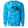 Unisex Midweight Tie-Dyed Crewneck Sweatshirt Thumbnail