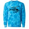 Unisex Midweight Tie-Dyed Crewneck Sweatshirt Thumbnail