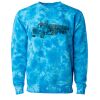 Unisex Midweight Tie-Dyed Crewneck Sweatshirt Thumbnail