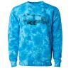 Unisex Midweight Tie-Dyed Crewneck Sweatshirt Thumbnail