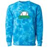 Unisex Midweight Tie-Dyed Crewneck Sweatshirt Thumbnail