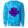 Unisex Midweight Tie-Dyed Crewneck Sweatshirt Thumbnail