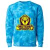Unisex Midweight Tie-Dyed Crewneck Sweatshirt Thumbnail