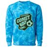 Unisex Midweight Tie-Dyed Crewneck Sweatshirt Thumbnail