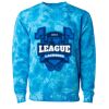 Unisex Midweight Tie-Dyed Crewneck Sweatshirt Thumbnail