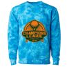 Unisex Midweight Tie-Dyed Crewneck Sweatshirt Thumbnail