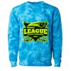 Unisex Midweight Tie-Dyed Crewneck Sweatshirt Thumbnail